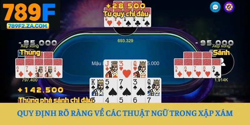 Quy định rõ ràng về các thuật ngữ trong Xập Xám